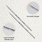 KnitPro Stelo Interchangeable Circular Knitting Needles 5" (13cm) Size 2.5 - 17